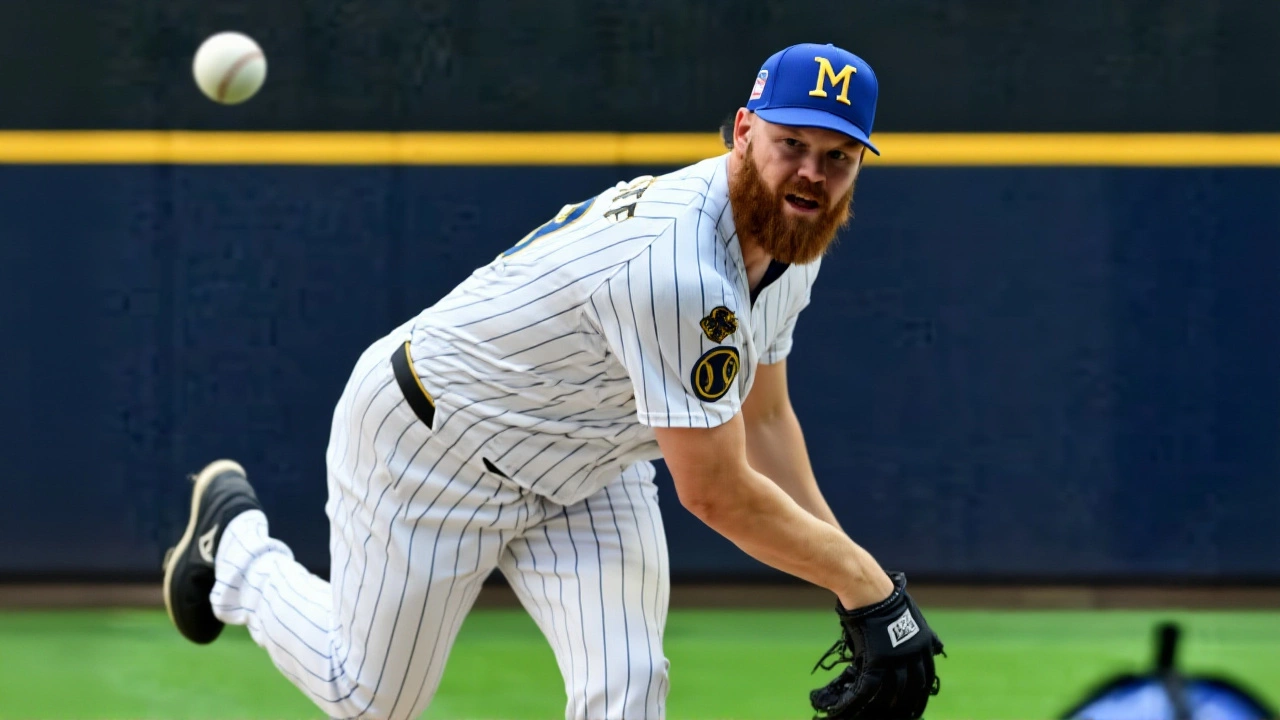 Brandon Woodruff Out of Brewers’ NLCS Roster After Lat Strain